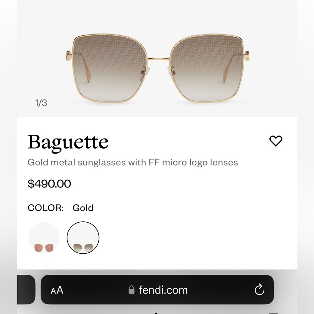 ✨FENDI✨ SUNGLASSES